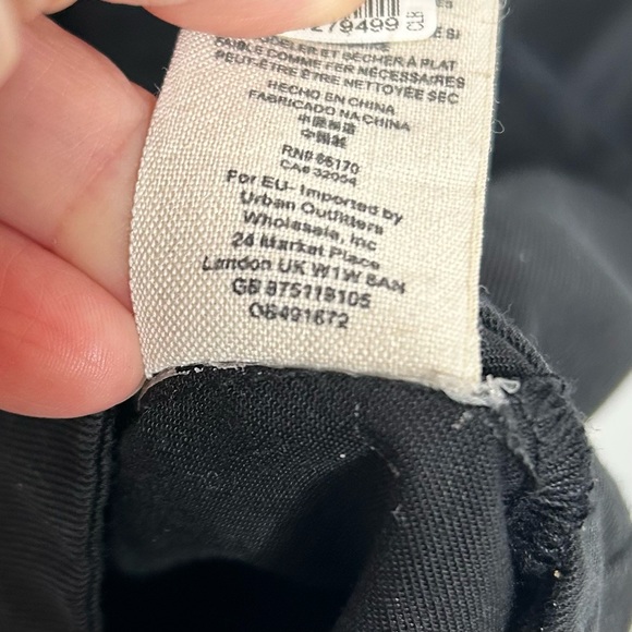 Free People black Desert Daylight mini wrap dress - Picture 4 of 9